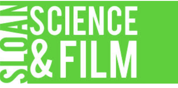 Sloan Science and Film logo in green