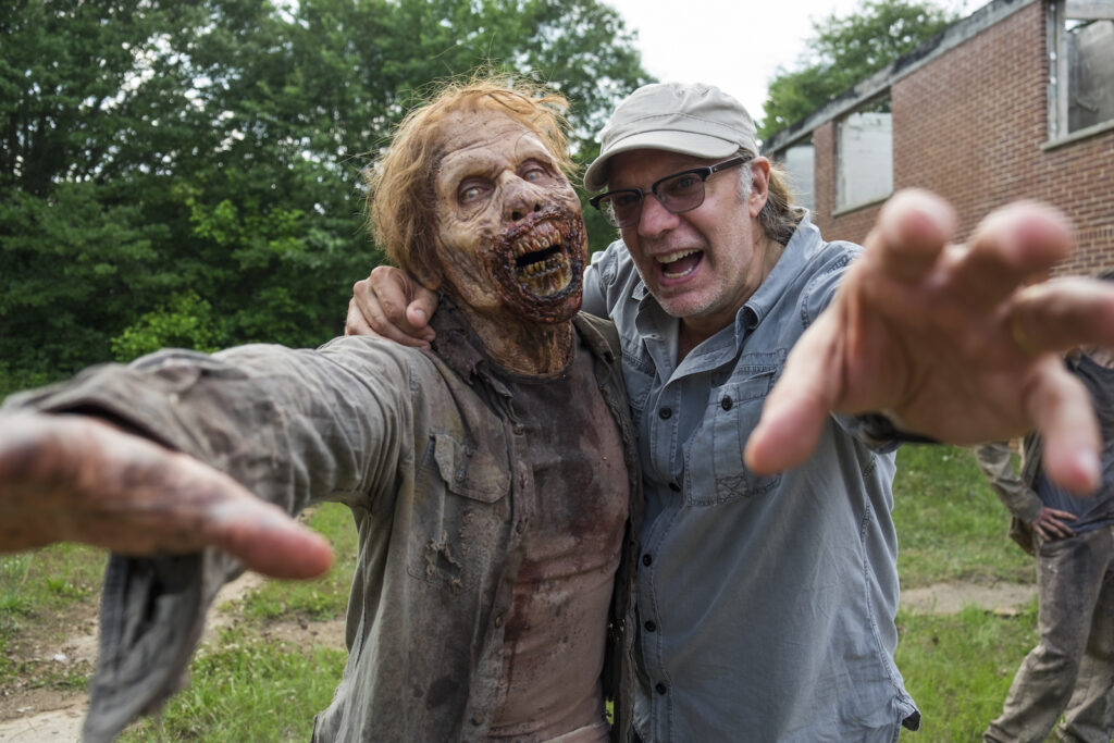 Executive Producer Greg Nicotero - The Walking Dead _ Season 7, Episode 2 - Photo Credit: Gene Page/AMC