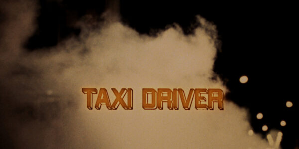 The title screen from the movie Taxi Driver